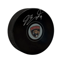 Sam Bennett Autographed Florida Panthers Hockey Puck