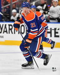 Pre-Order - Trent Frederic Autographed Edmonton Oilers Home 8x10 Photo