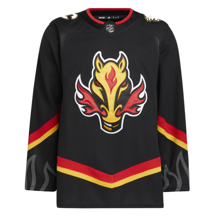 Pre-Order - Matt Coronato Autographed Calgary Flames Alternate Adidas Jersey
