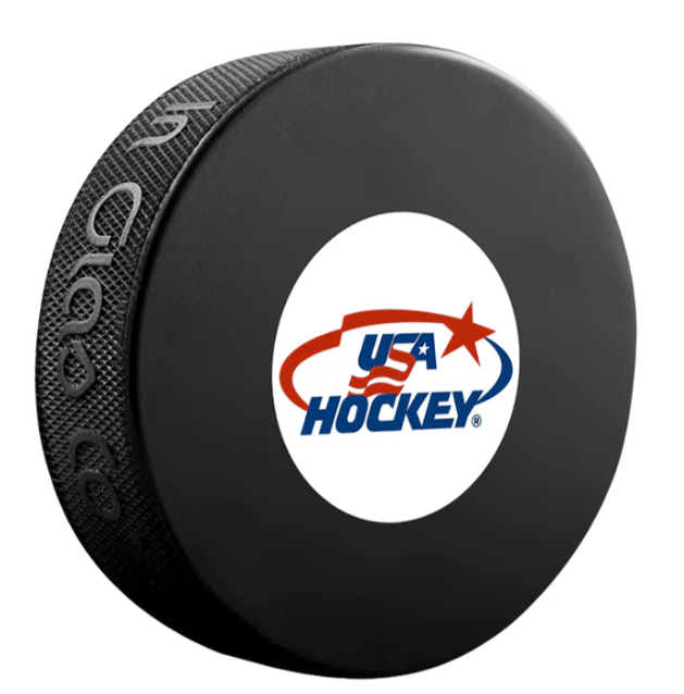 Pre-Order - Matt Coronato Autographed Team USA Hockey Puck