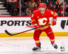 Pre-Order - Matt Coronato Autographed Calgary Flames Home 8x10 Horizontal Photo