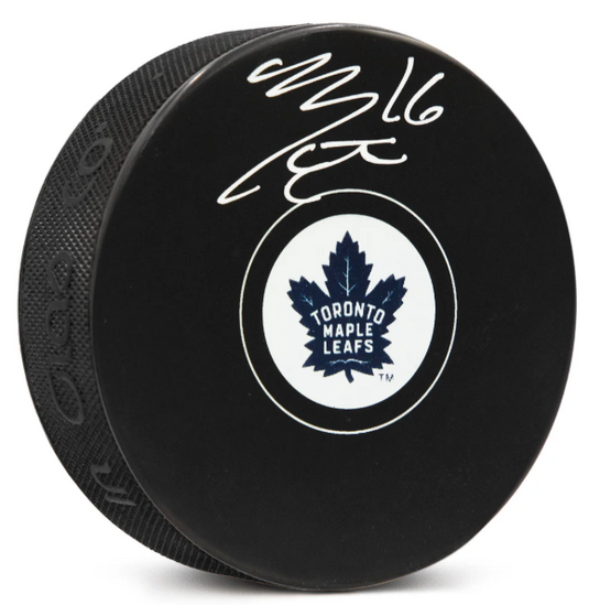 Mitch Marner Toronto Maple Leafs Autographed Hockey Puck