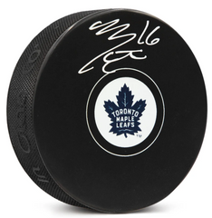 Mitch Marner Toronto Maple Leafs Autographed Hockey Puck
