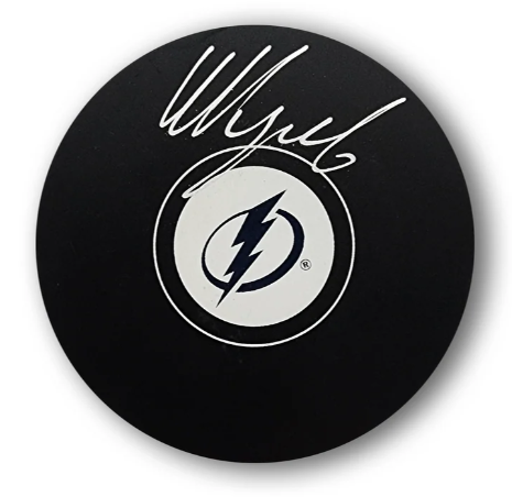 Nikita Kucherov Tampa Bay Lightning Autographed Hockey Puck