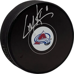 Cale Makar Colorado Avalanche Autographed Hockey Puck