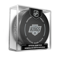Pre-Order - Gabriel Vilardi Autographed Los Angeles Official Hockey Puck