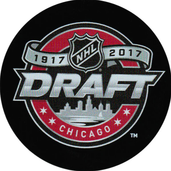 Pre-Order - Gabriel Vilardi Autographed 2017 NHL Draft Hockey Puck