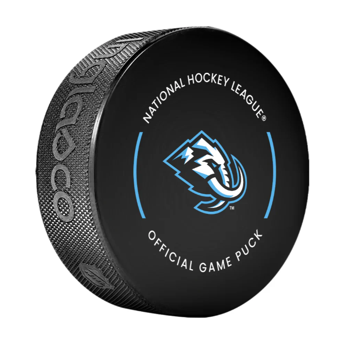 Pre-Order - Clayton Keller - Autographed Utah Mammoth Official Hockey Puck