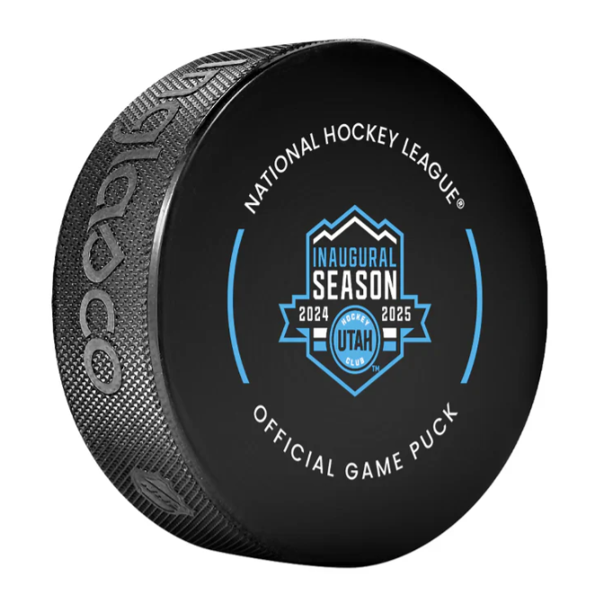 Pre-Order - Clayton Keller - Autographed Utah Hockey Club Official Hockey Puck