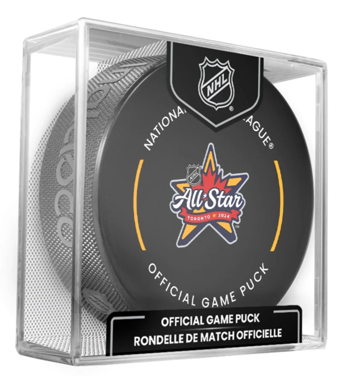 Pre-Order - Clayton Keller - Autographed 2024 NHL All Star Official Hockey Puck