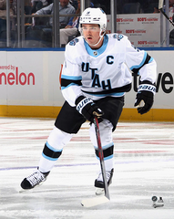 Pre-Order - Clayton Keller - Autographed Utah Hockey Club Away 8x10 Photo