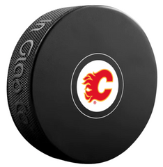 Pre-Order - Sean Monahan Autographed Calgary Flames Hockey Puck