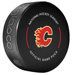 Pre-Order - Sean Monahan Autographed Calgary Flames Official Hockey Puck