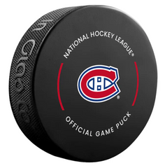 Pre-Order - Sean Monahan Autographed Montreal Canadiens Official Hockey Puck