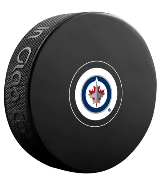 Pre-Order - Sean Monahan Autographed Winnipeg Jets Hockey Puck