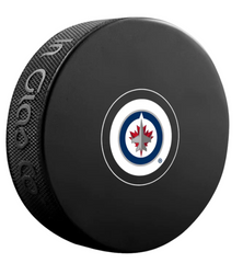 Pre-Order - Sean Monahan Autographed Winnipeg Jets Hockey Puck