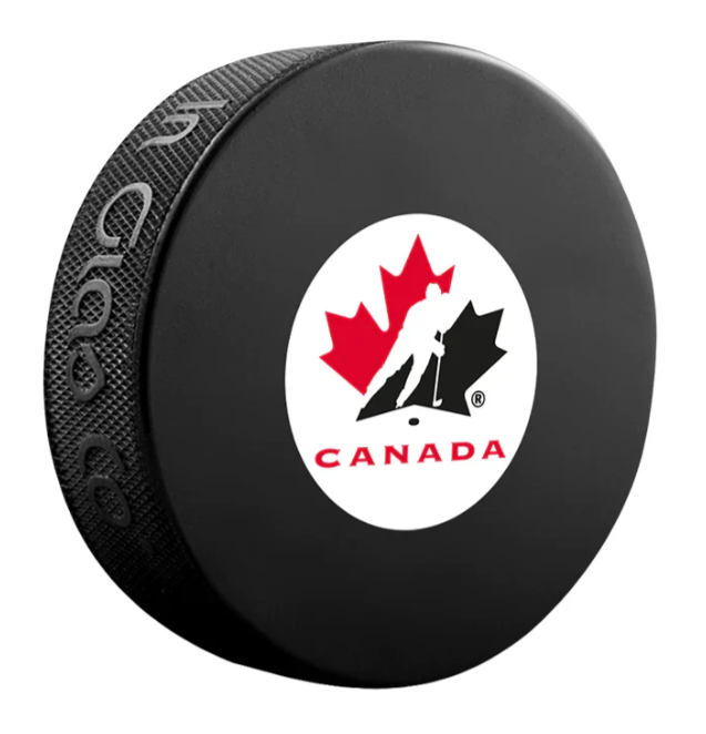 Pre-Order - Sean Monahan Autographed Team Canada Hockey Puck