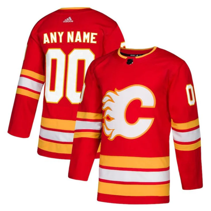 Pre-Order - Sean Monahan Autographed Calgary Flames Home Adidas Jersey