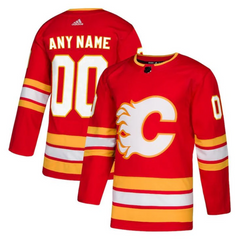 Pre-Order - Sean Monahan Autographed Calgary Flames Home Adidas Jersey