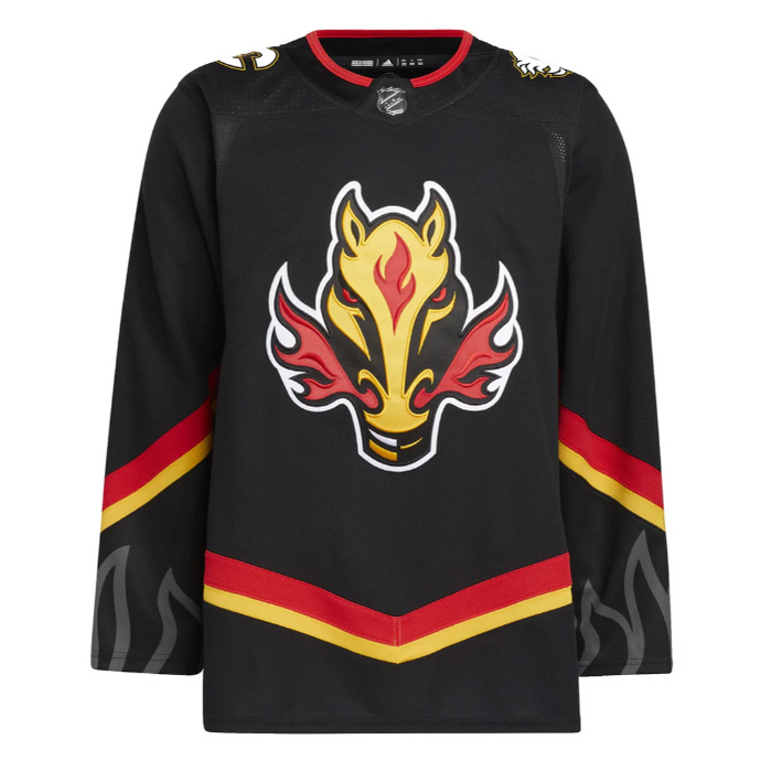 Pre-Order - Sean Monahan Autographed Calgary Flames Alternate Adidas Jersey