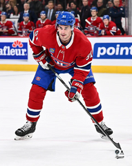 Pre-Order - Sean Monahan Autographed Montreal Canadiens Home 8x10 Photo