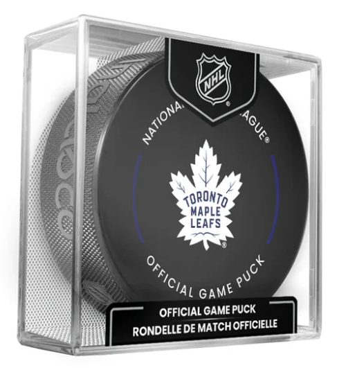 Pre-Order - Dakota Joshua Autographed Toronto Maple Leafs Official Hockey Puck