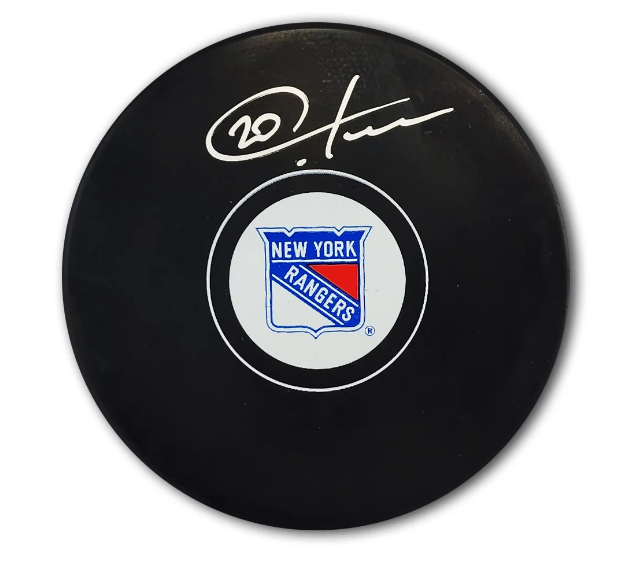 Chris Kreider Autographed New York Rangers Hockey Puck