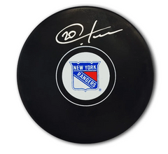 Chris Kreider Autographed New York Rangers Hockey Puck