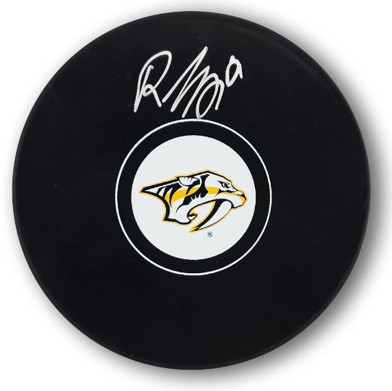 Roman Josi Autographed Nashville Predators Hockey Puck