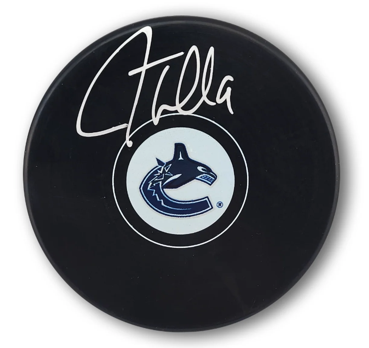 J.T. Miller Autographed Vancouver Canucks Hockey Puck