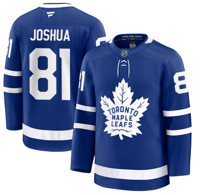 Pre-Order - Dakota Joshua Autographed Toronto Maple Leafs Home Fanatics Premium Jersey