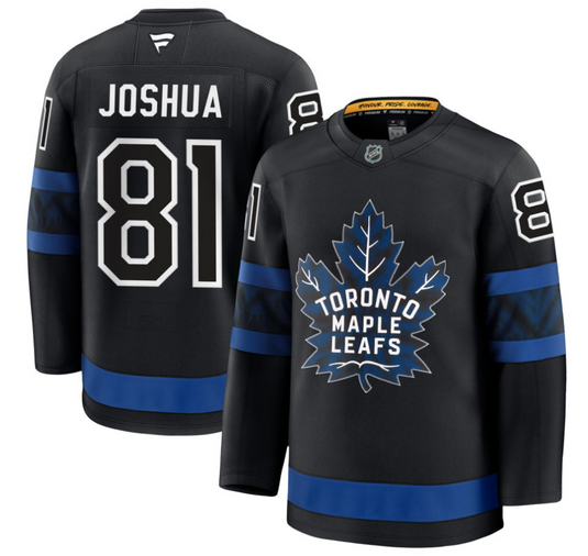 Pre-Order - Dakota Joshua Autographed Toronto Maple Leafs Alternate Fanatics Premium Jersey