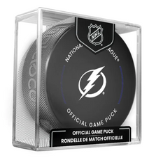 Pre-Order - Issac Howard Autographed Tampa Bay Lightning Official Hockey Puck