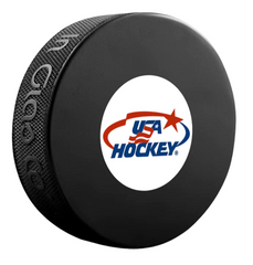 Pre-Order - Issac Howard Autographed Team USA Hockey Puck