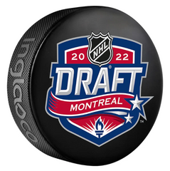 Pre-Order - Issac Howard Autographed 2022 NHL Draft Hockey Puck