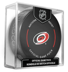 Pre-Order - Martin Necas - Autographed Carolina Hurricanes Official Hockey Puck