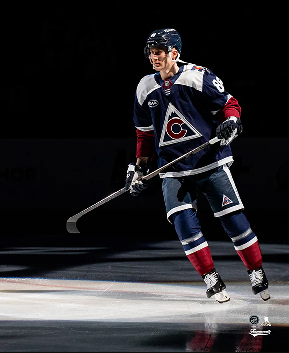 Pre-Order - Martin Necas Autographed Colorado Avalanche Alterante 8x10 Photo