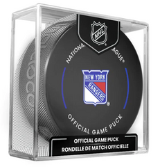Pre-Order - Will Cuylle Autographed New York Rangers Official Hockey Puck
