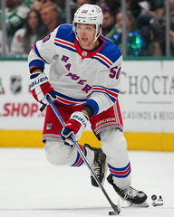 Pre-Order - Will Cuylle Autographed New York Rangers Away 8x10 Photo