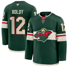Pre-Order - Matt Boldy - Autographed Minnesota Wild Home Fanatics Premium Jersey