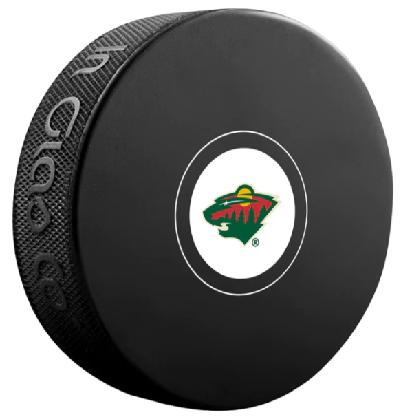 Pre-Order - Matt Boldy - Autographed Minnesota Wild Hockey Puck