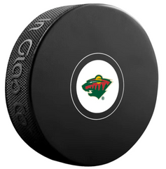 Pre-Order - Matt Boldy - Autographed Minnesota Wild Hockey Puck