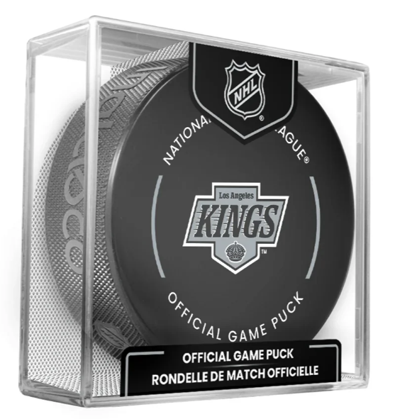 Pre-Order - Brandt Clarke Autographed Los Angles Kings Official Hockey Puck