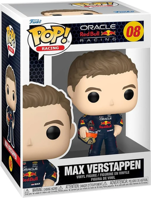 Funko Pop! F1 Red Bull Max Verstappen #08