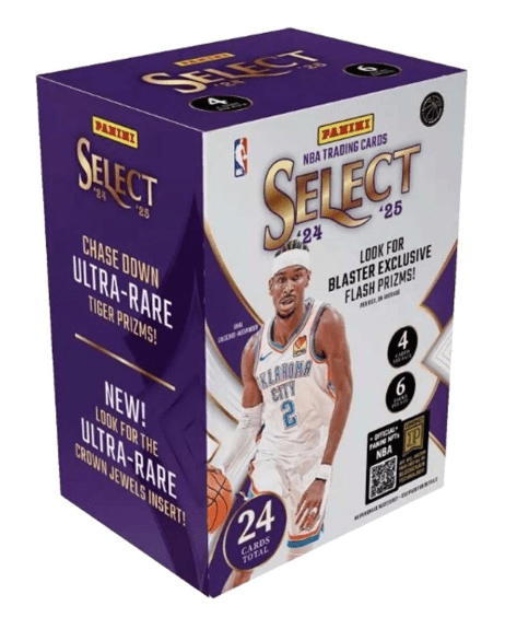 2024-25 Panini Select NBA Basketball Blaster Box