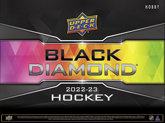 2022-23 Upper Deck Black Diamond Hockey Hobby Box