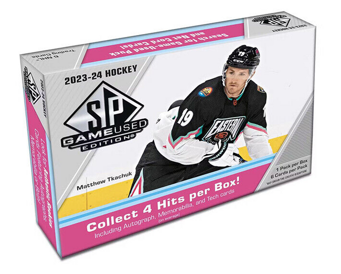 2023-24 Upper Deck SP Game-Used Hockey Hobby Box