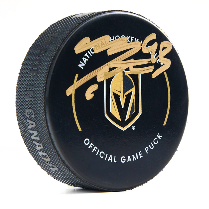 Mitch Marner Vegas Golden Knights Autographed Official Hockey Puck