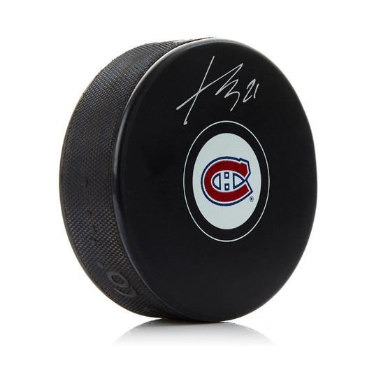 Kaiden Guhle Montreal Canadiens Autographed Hockey Puck