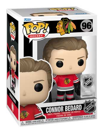 Funko Pop! NHL Chicago Blackhawks Connor Bedard #96